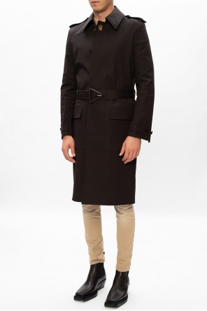 Trench coat with decorative fastening, zdjęcie 2 Trench coat with decorative fastening od Bottega Veneta